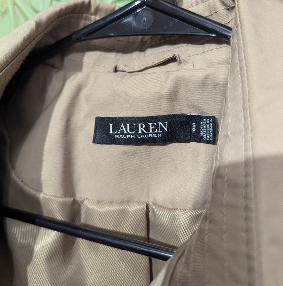 Ralph Lauren Beige Trench Coat - Picture 2 of 4